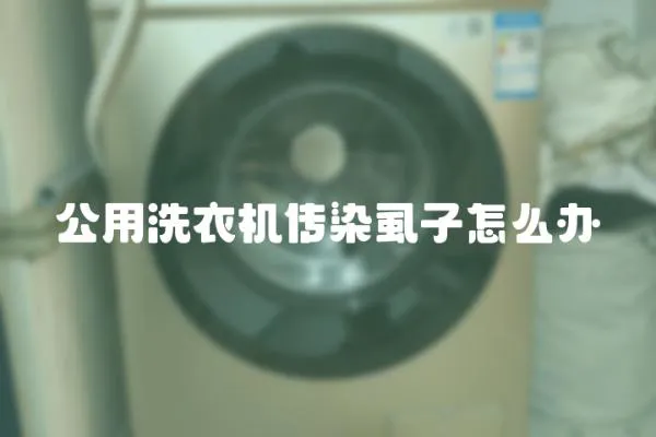 公用洗衣機傳染虱子怎么辦