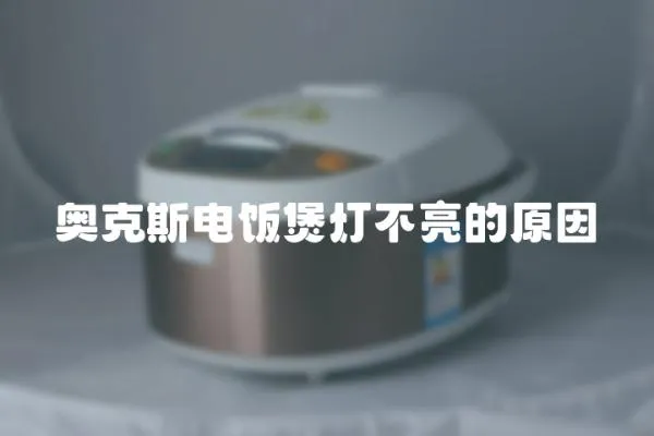 奧克斯電飯煲燈不亮的原因
