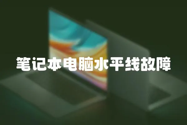 筆記本電腦水平線故障