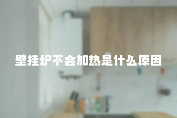 壁掛爐不會加熱是什么原因