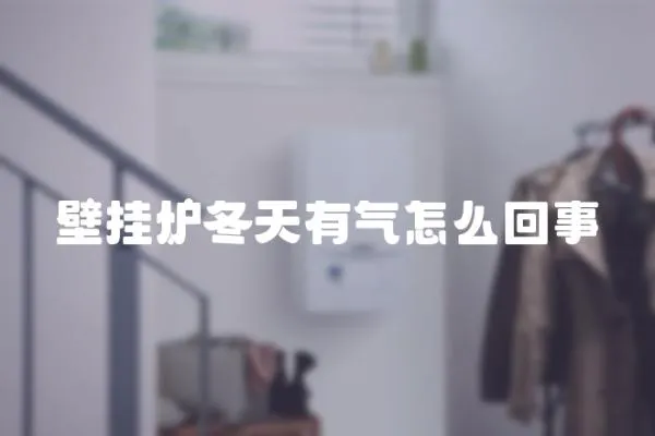 壁掛爐冬天有氣怎么回事