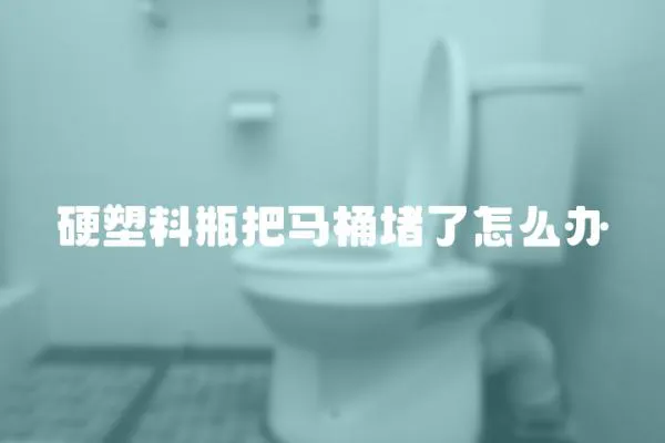 硬塑料瓶把馬桶堵了怎么辦