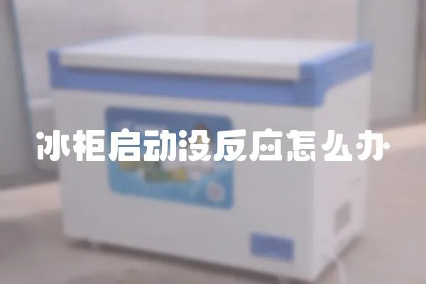 冰柜啟動沒反應怎么辦