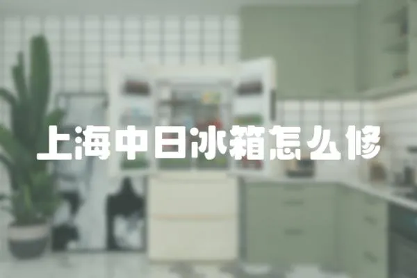 上海中日冰箱怎么修