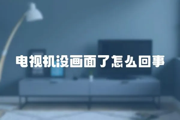 電視機(jī)沒畫面了怎么回事
