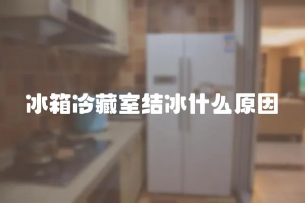 冰箱冷藏室結冰什么原因