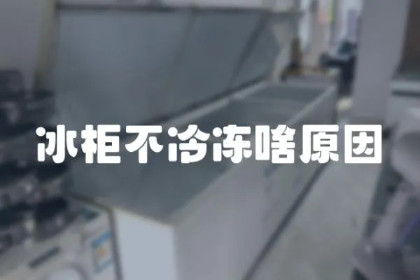 冰柜不冷凍啥原因