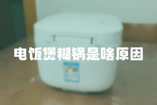 電飯煲糊鍋是啥原因