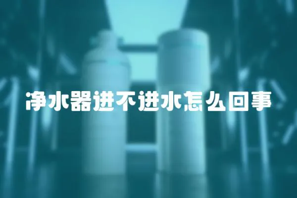 凈水器進不進水怎么回事