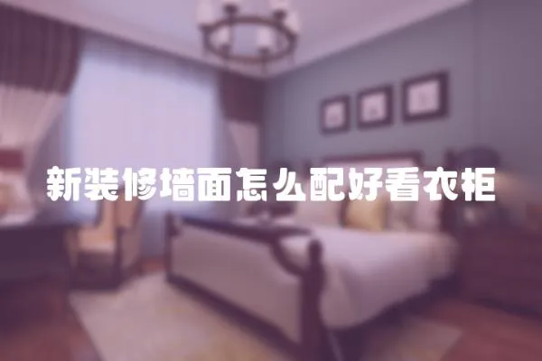 新裝修墻面怎么配好看衣柜