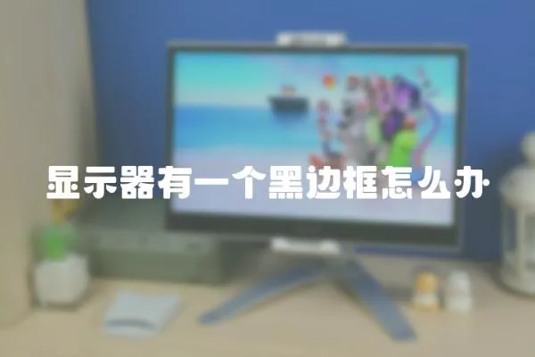 顯示器有一個黑邊框怎么辦