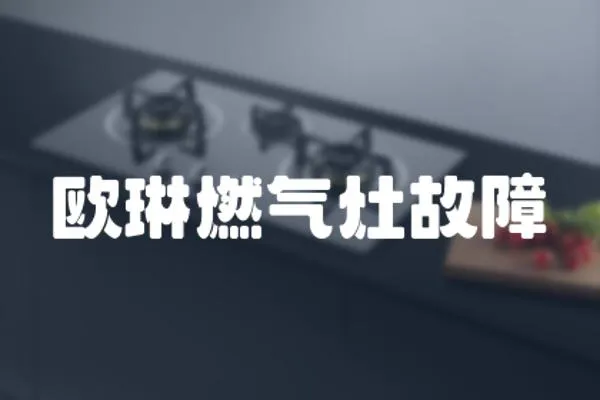 歐琳燃氣灶故障