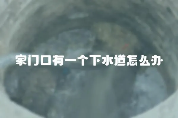 家門口有一個下水道怎么辦