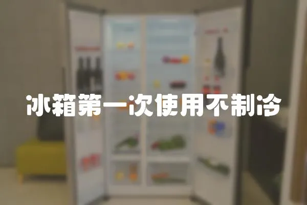 冰箱第一次使用不制冷