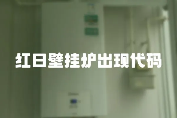 紅日壁掛爐出現代碼