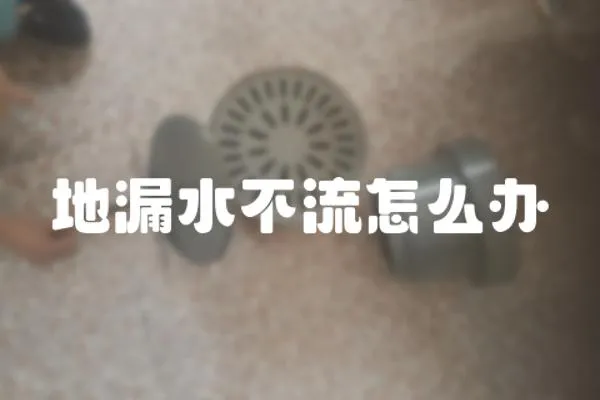 地漏水不流怎么辦