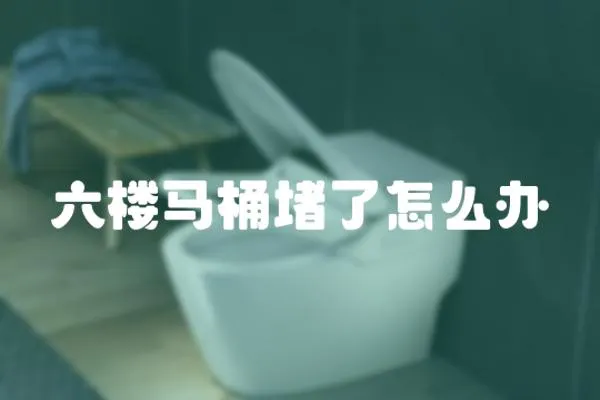 六樓馬桶堵了怎么辦