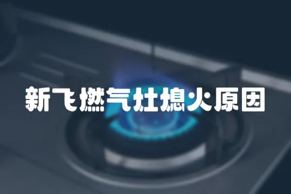新飛燃氣灶熄火原因