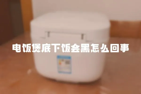 電飯煲底下飯會黑怎么回事