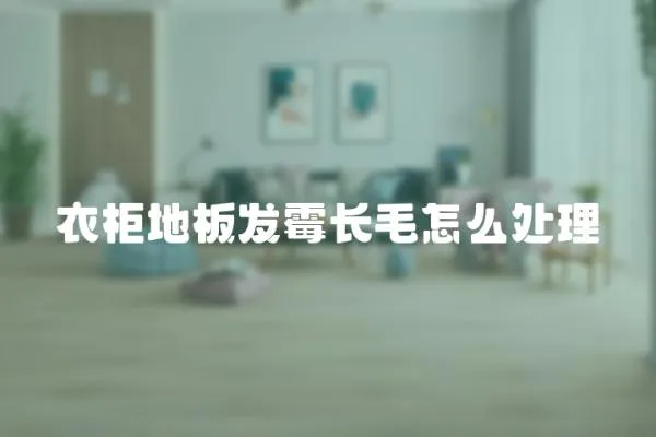 衣柜地板發霉長毛怎么處理