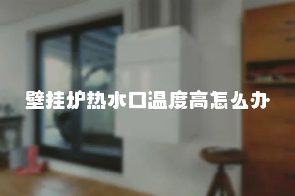 壁掛爐熱水口溫度高怎么辦