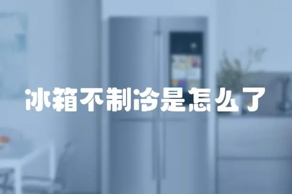 冰箱不制冷是怎么了