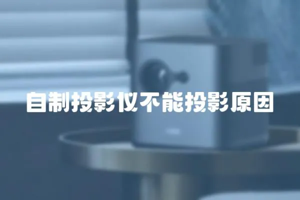 自制投影儀不能投影原因