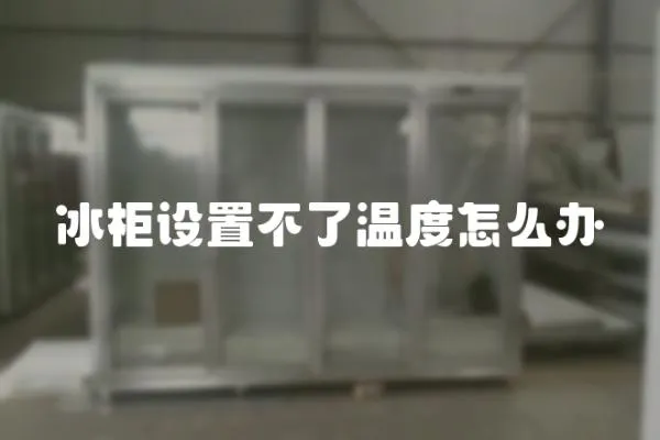 冰柜設置不了溫度怎么辦
