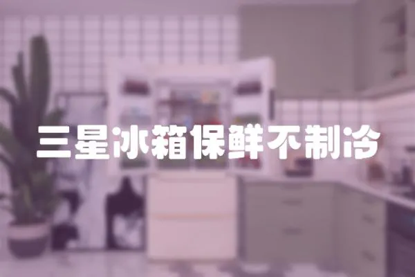 三星冰箱保鮮不制冷