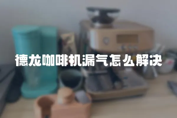 德龍咖啡機漏氣怎么解決