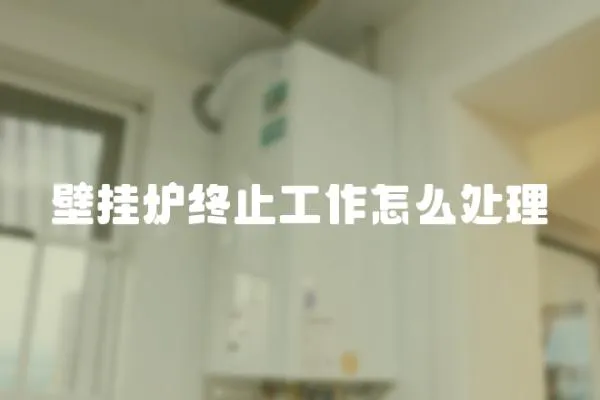壁掛爐終止工作怎么處理