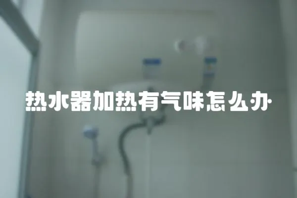 熱水器加熱有氣味怎么辦