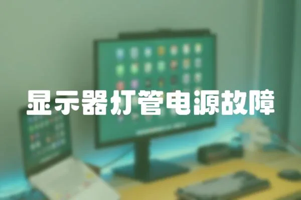 顯示器燈管電源故障