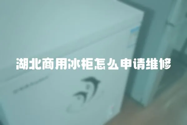 湖北商用冰柜怎么申請維修