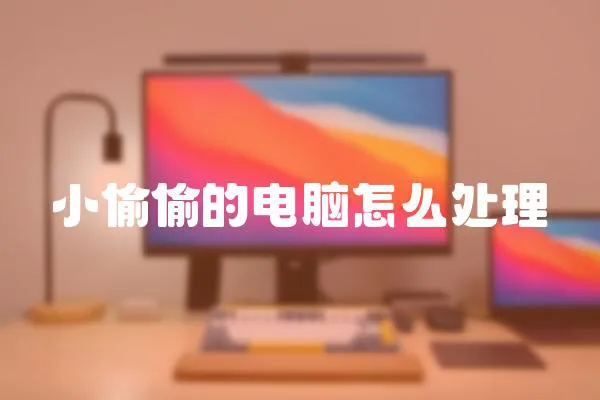 小偷偷的電腦怎么處理