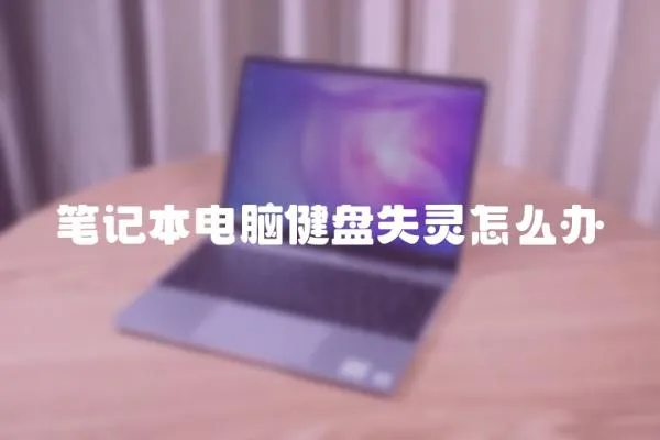 筆記本電腦健盤失靈怎么辦