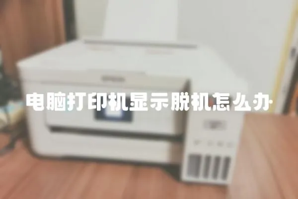 電腦打印機顯示脫機怎么辦