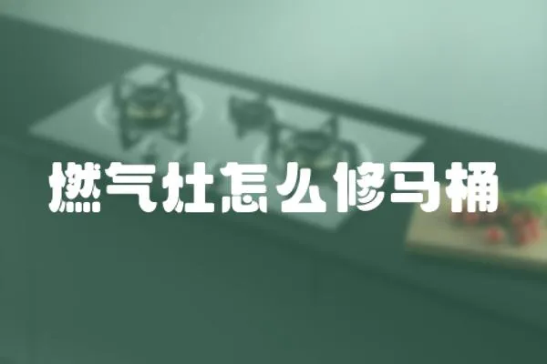 燃?xì)庠钤趺葱揆R桶