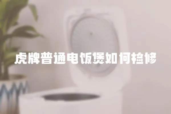 虎牌普通電飯煲如何檢修