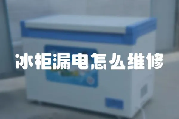 冰柜漏電怎么維修