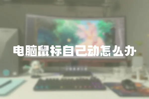 電腦鼠標(biāo)自己動怎么辦