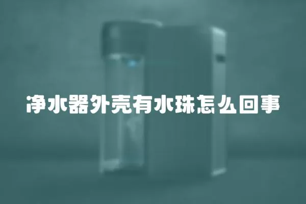 凈水器外殼有水珠怎么回事