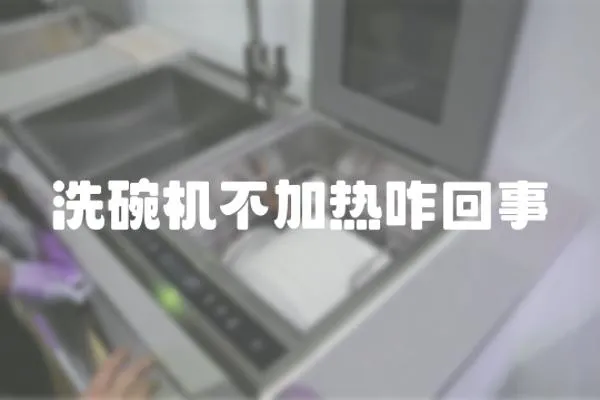 洗碗機不加熱咋回事