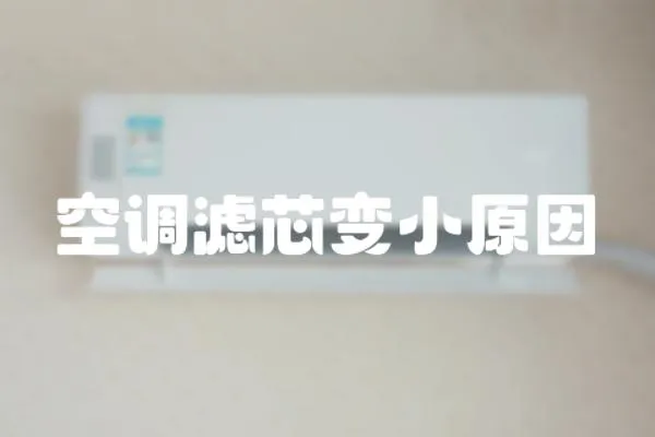 空調濾芯變小原因