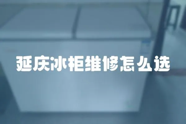 延慶冰柜維修怎么選