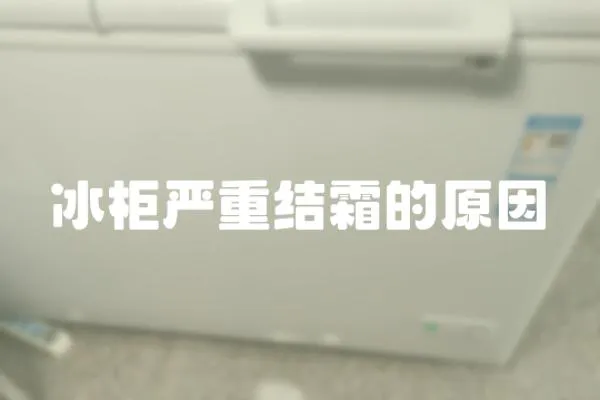 冰柜嚴重結霜的原因