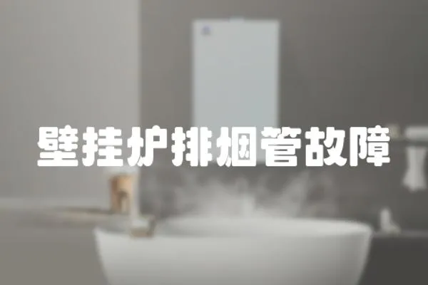 壁掛爐排煙管故障