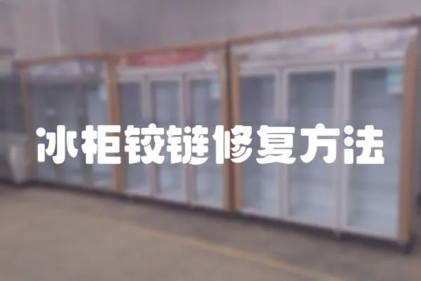 冰柜鉸鏈修復方法