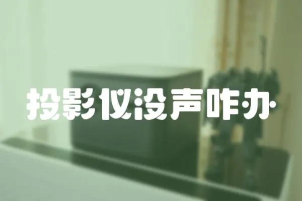 投影儀沒聲咋辦