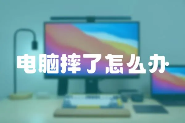 電腦摔了怎么辦